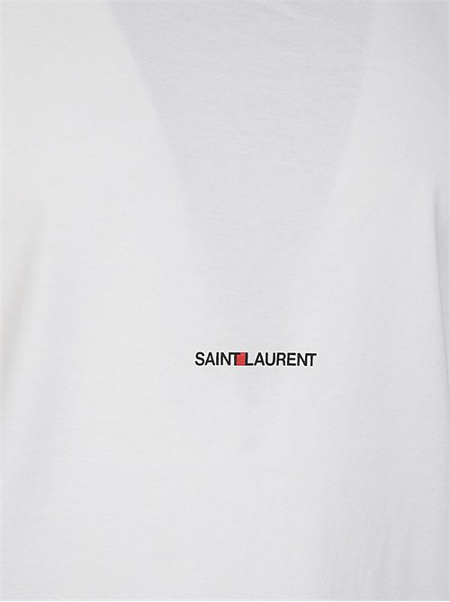 T-shirt in cotone SAINT LAURENT | 464572YB2DQ9000